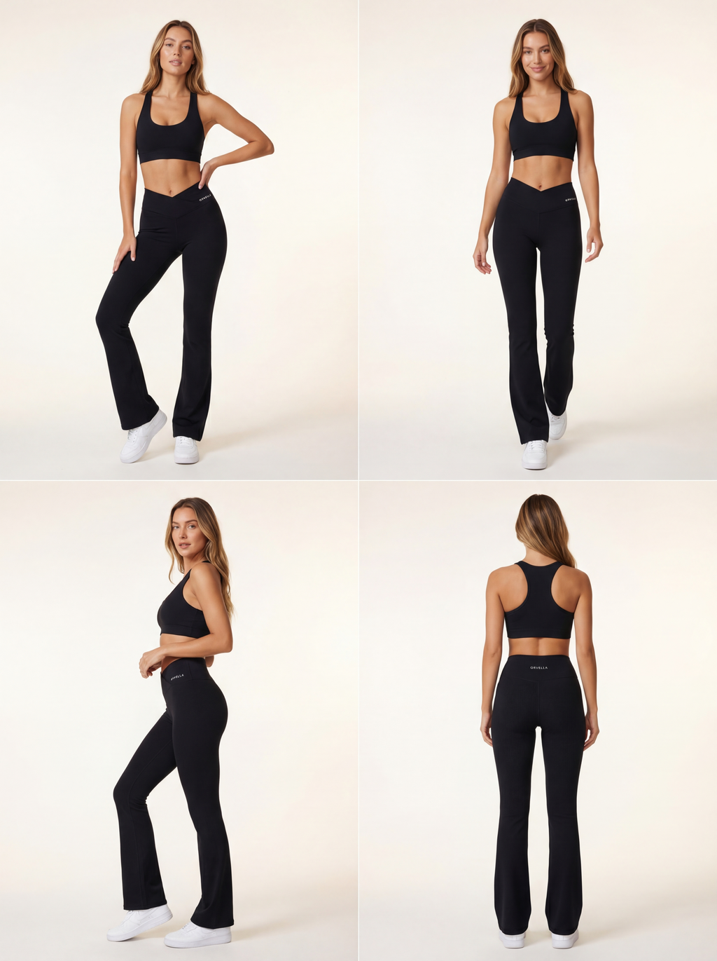 Air Sculpt Flare Legging – Ivory