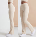 Air Sculpt Flare Legging – Ivory