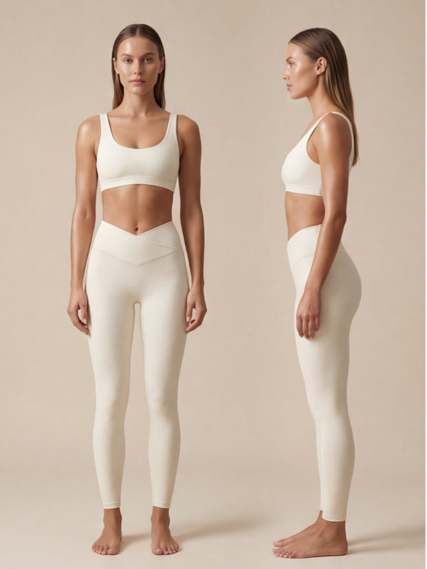 Air Sculpt V Legging – Ivory