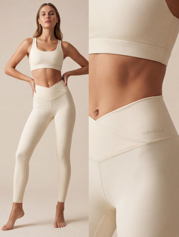 Air Sculpt V Legging – Ivory