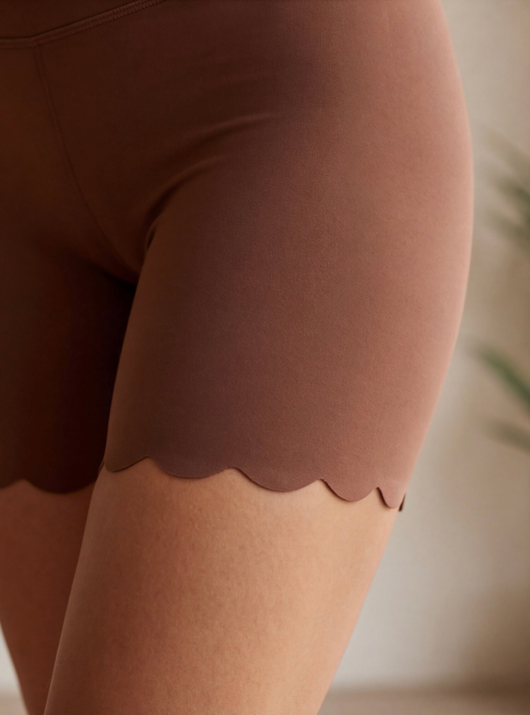 Soft Scallop Shorts