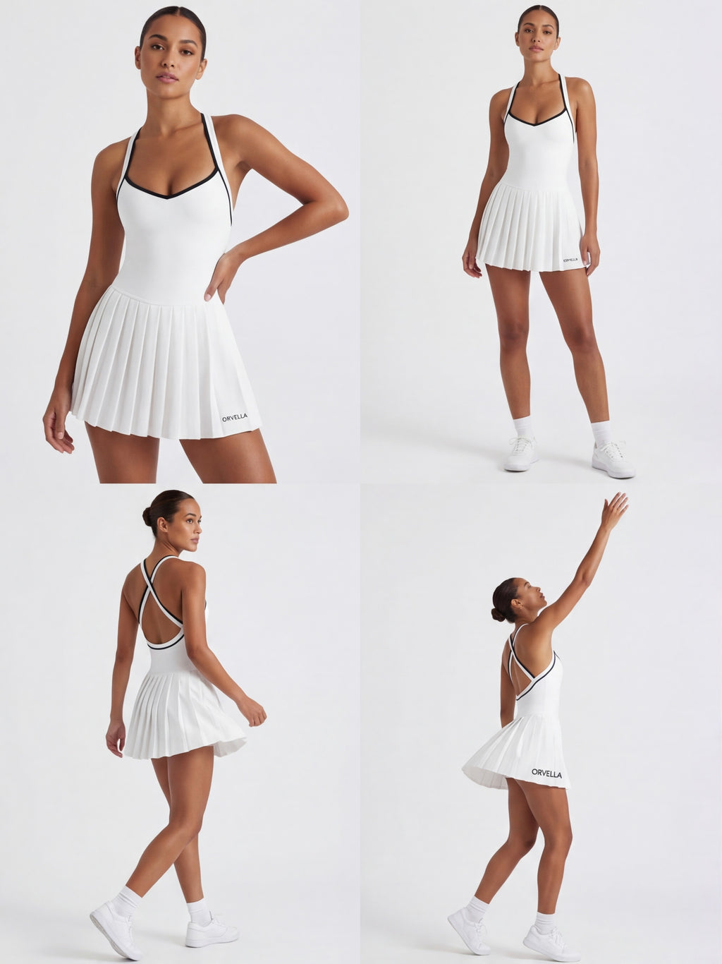 Pleated Performance Dress